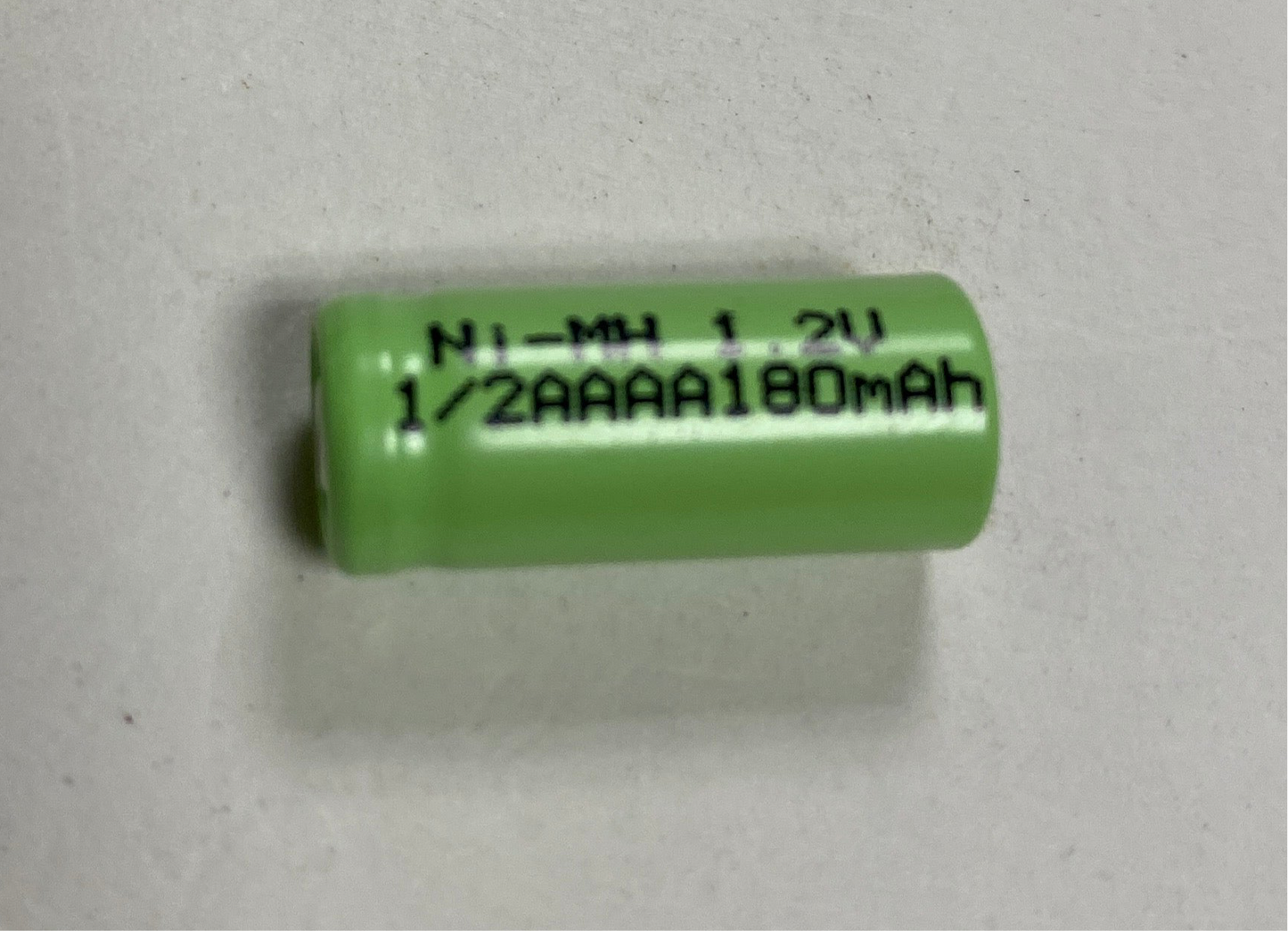 1/2 AAAA Rechargeable Flat Top Cell