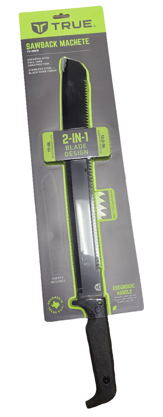 TRUE Sawback Machete