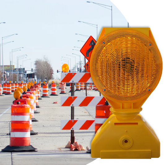 SM-MV00-2S Solar Powered Barricade Light