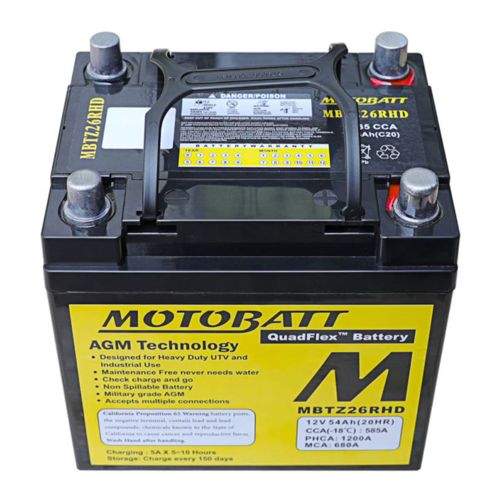 26 / 26R AGM Motobatt Battery