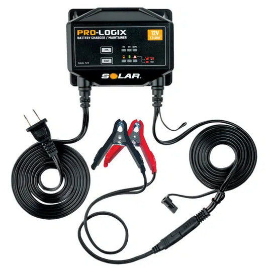 Pro Logix 1 Amp Charger Maintainer Solar PL2112