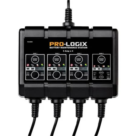 PL4050 Pro Logix 12v 5 Amp 4 Bank Charger