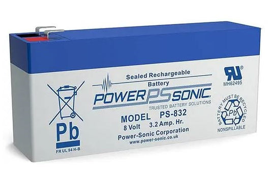 PS-832 8v 3.2Ah Sealed Lead Acid Battery
