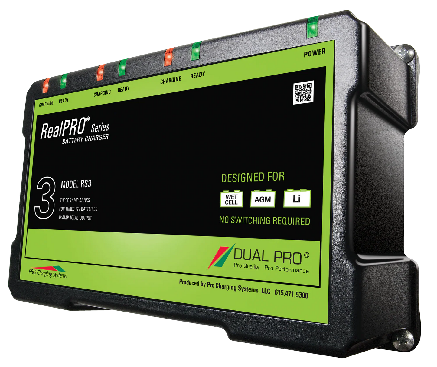 RS3 Dual Pro Charging Systems