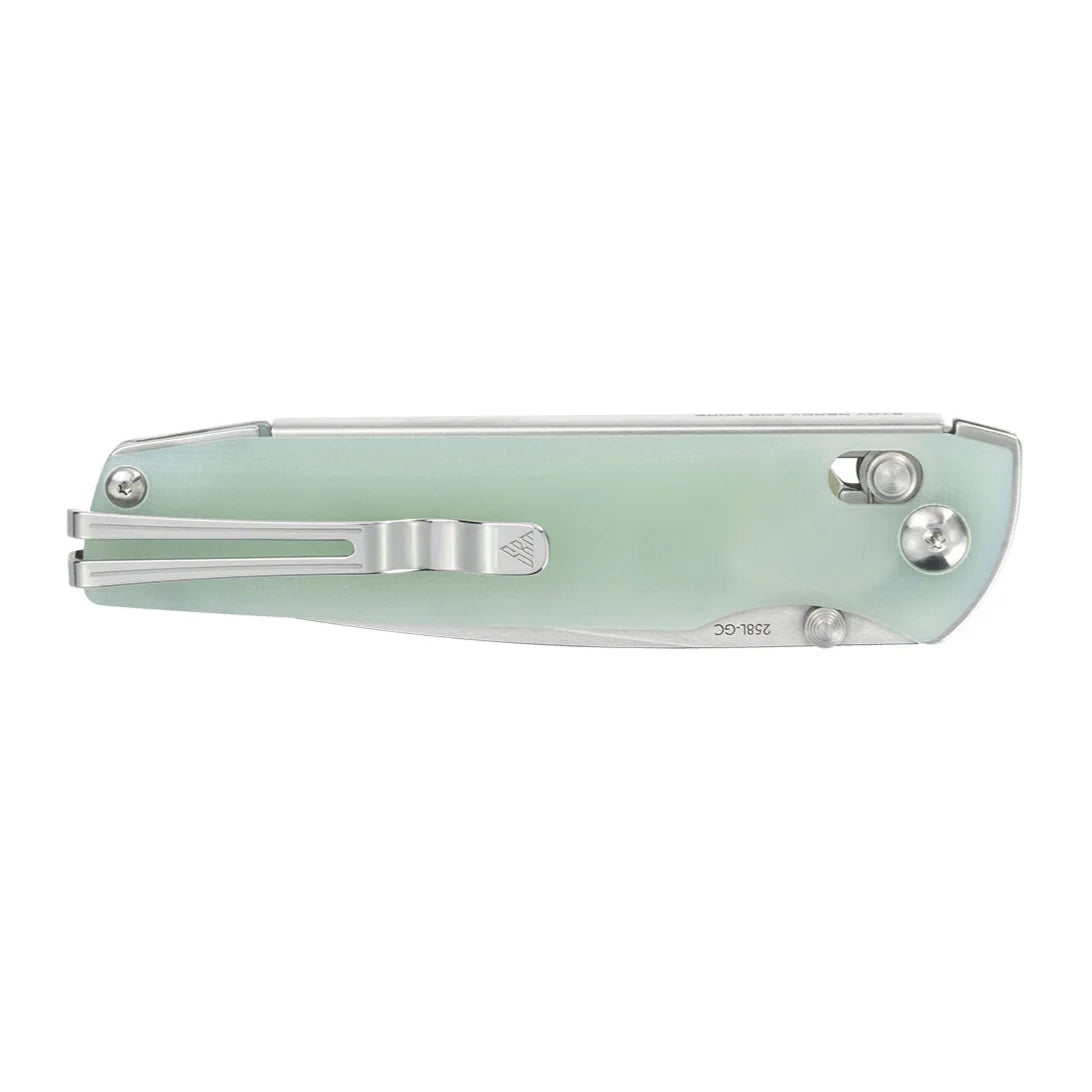 SRM 258L Folding Knife Jade Handle