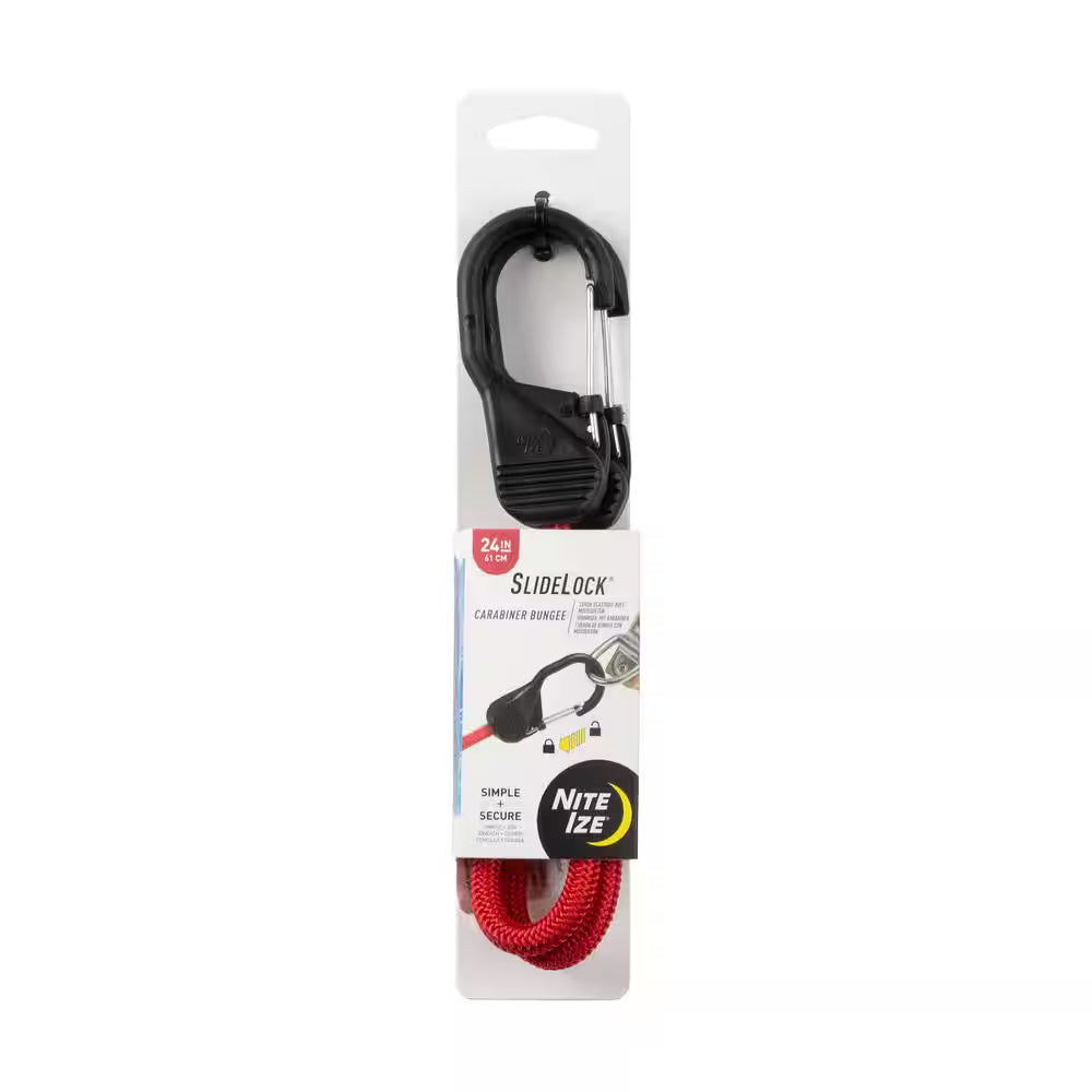 SlideLock® Carabiner Bungee - 24 in.