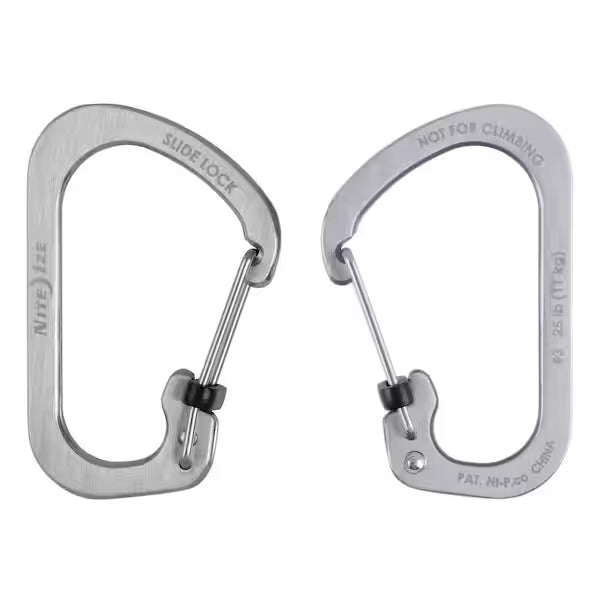 SlideLock® Carabiner Stainless Steel