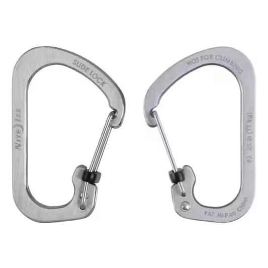 SlideLock® Carabiner Stainless Steel