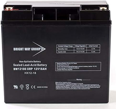 BW12180XRP 12v 18ah Generator Battery