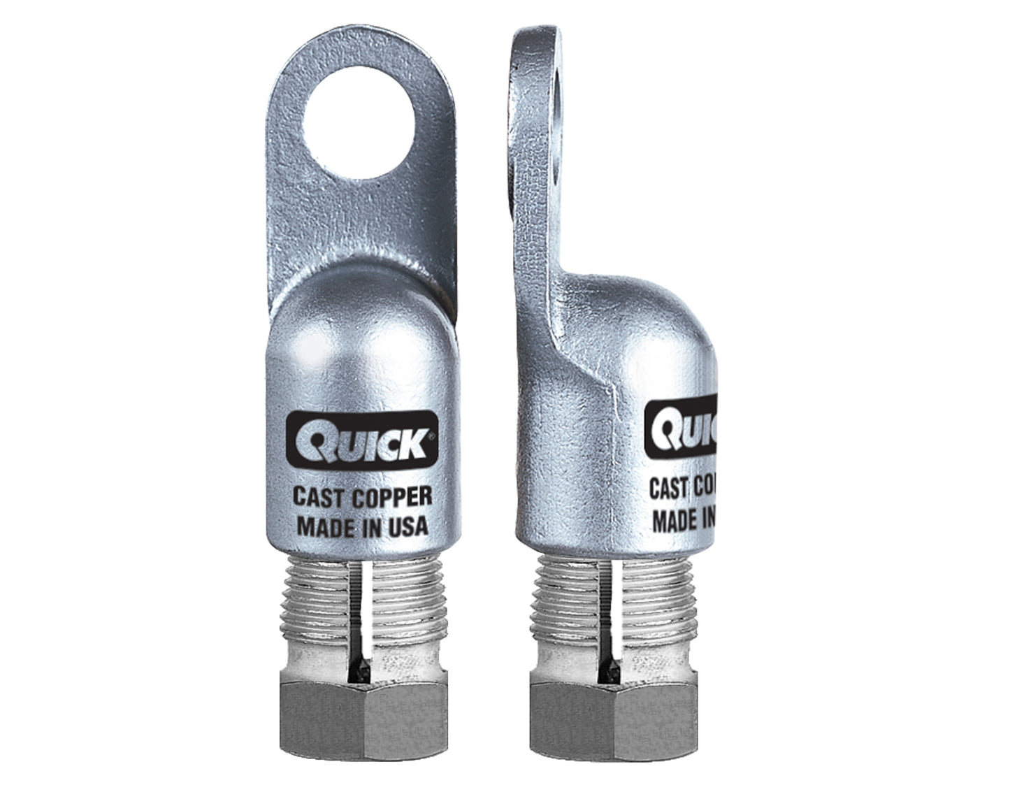 4 Gauge 3/8" Eye Heavy Duty Compression Style