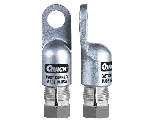 4 Gauge 3/8" Eye Heavy Duty Compression Style