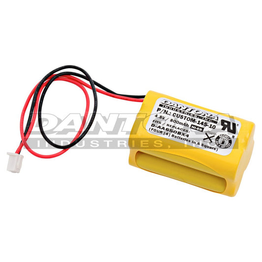 custom-145-10 Emergency Light Battery