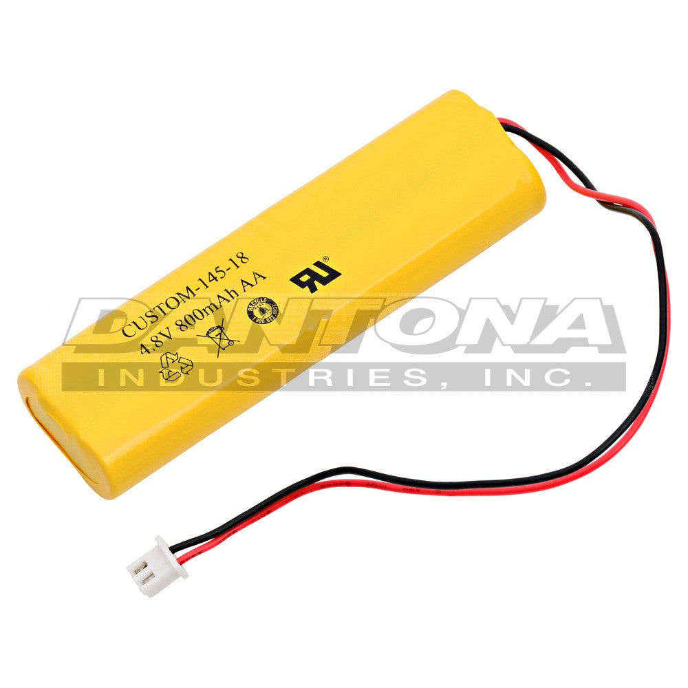 custom-145-18 Emergency Light Battery