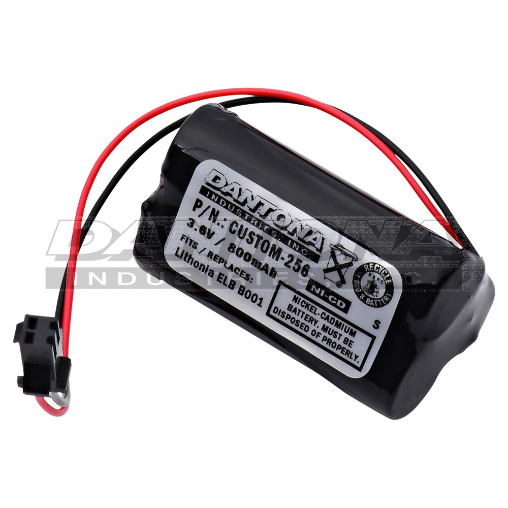 custom-256 Emergency Light Battery