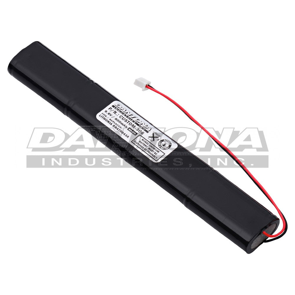 custom-306 Emergency Light Battery