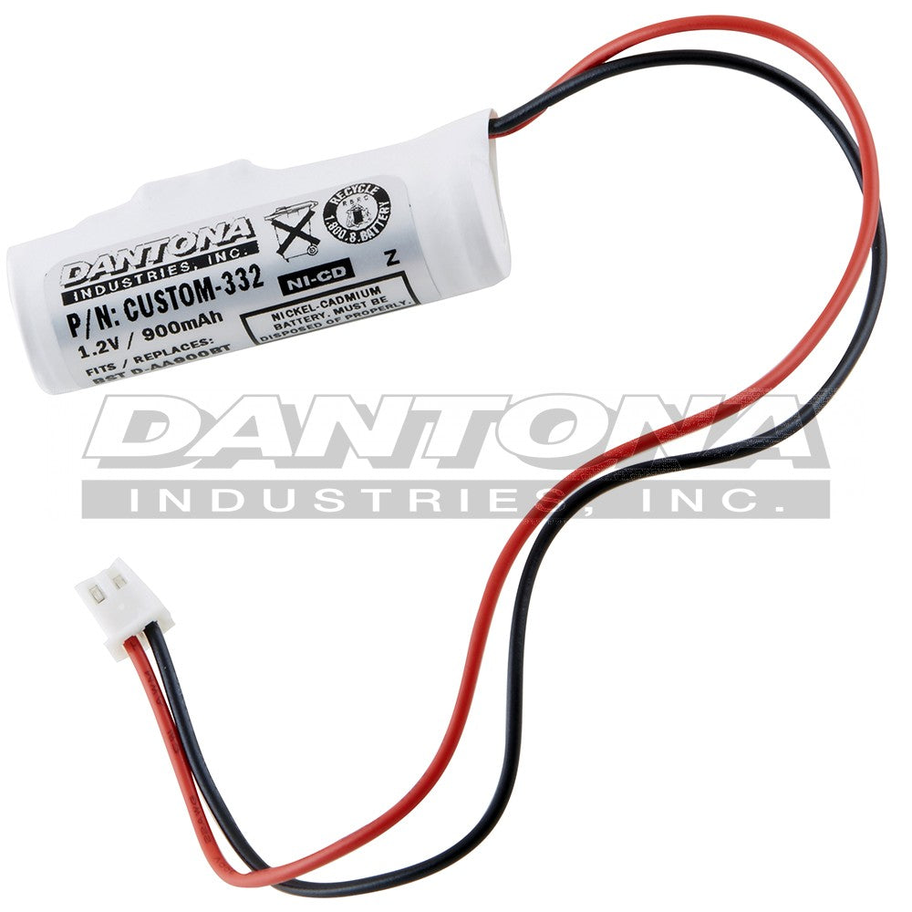 custom-332 Emergency Light Battery