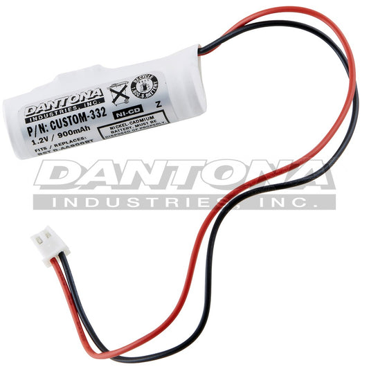 custom-332 Emergency Light Battery