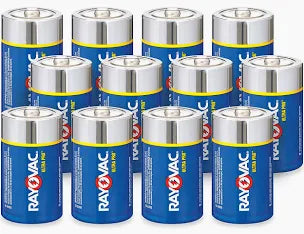 AL-D Rayovac Ultra Pro Alkaline D