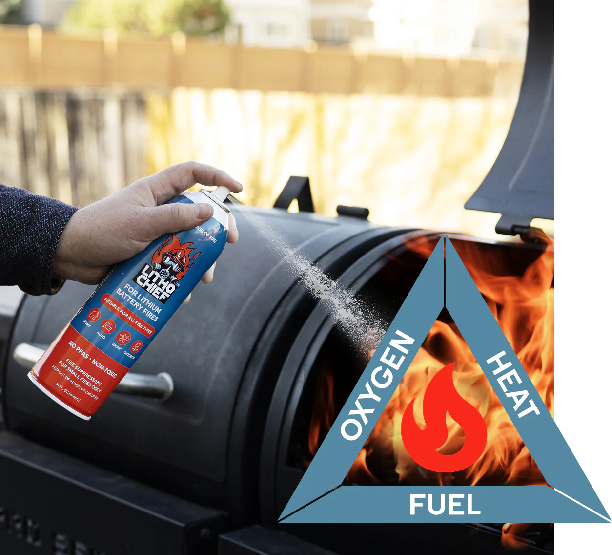 Litho Chief Fire Extinguisher
