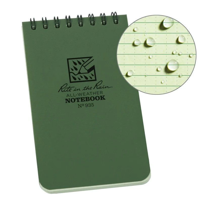 rite in the rain 3x5 notebook