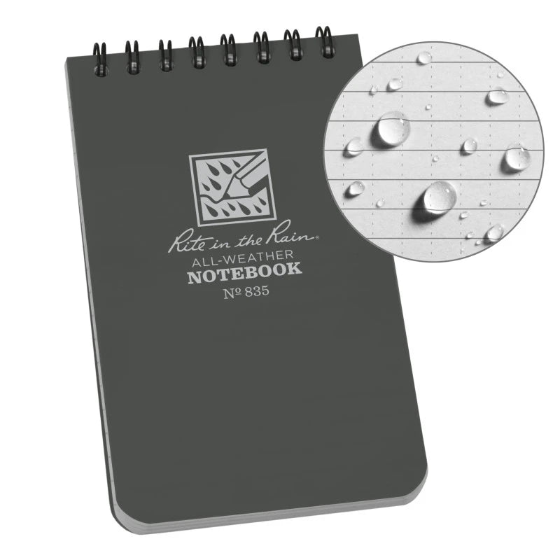 rite in the rain 3x5 notebook