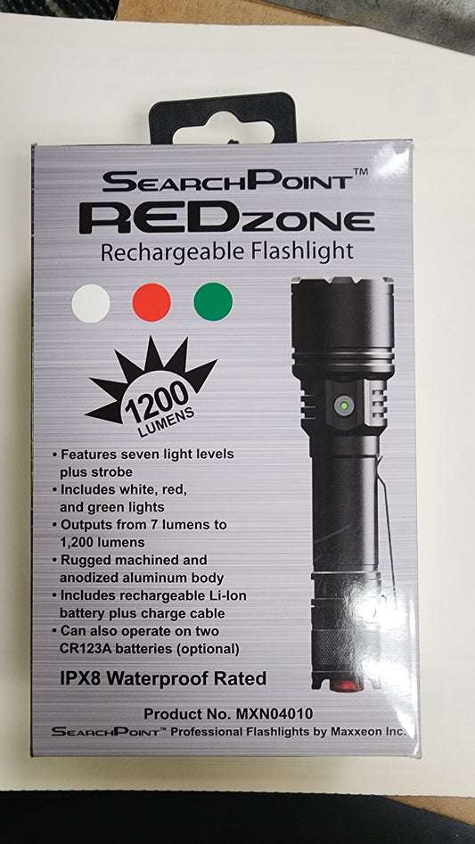 Search Point Red Zone Flashlight