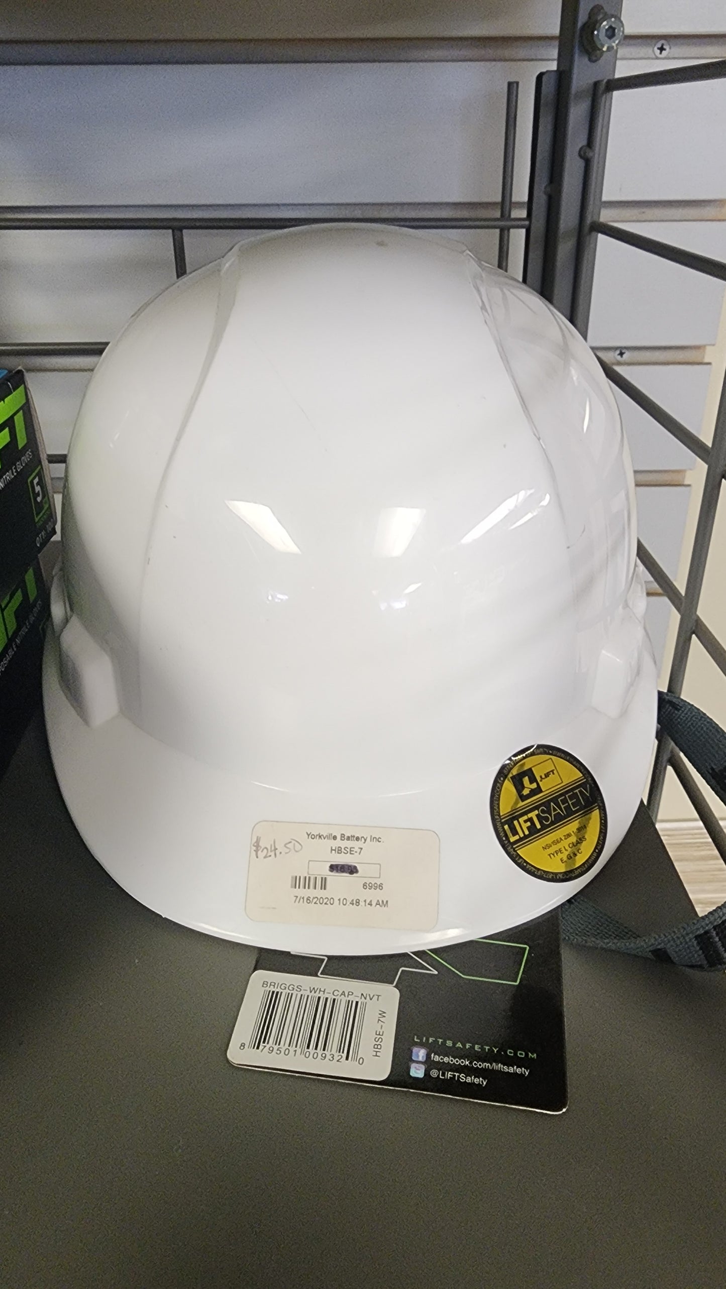 Hard Hat Short Brim HBSE-7