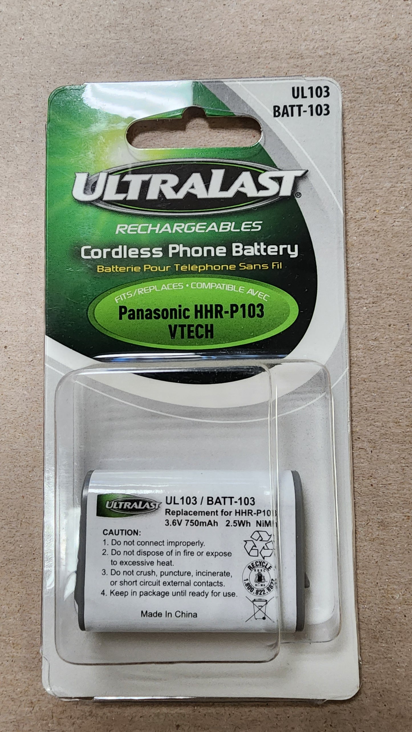 BATT-103 Cordless Phone Battery