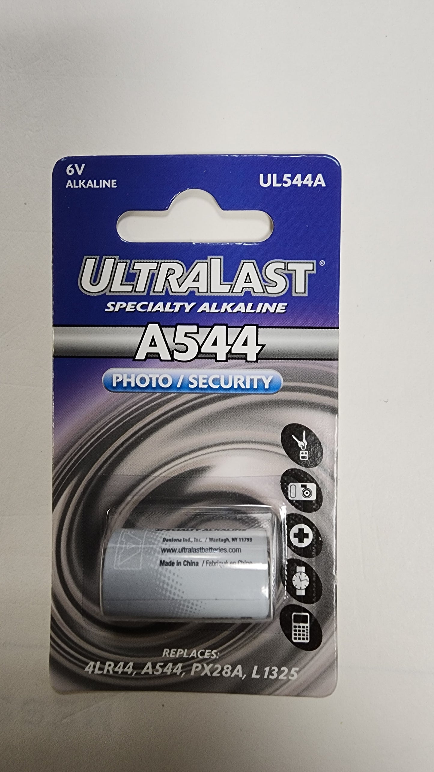 UL544A Alkaline 6V