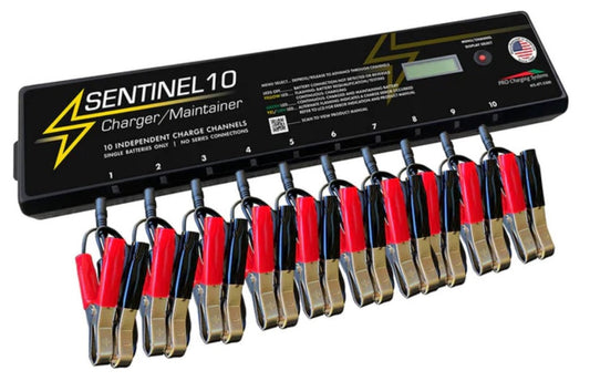 Sentinel 10 Bank Charger/Maintainer