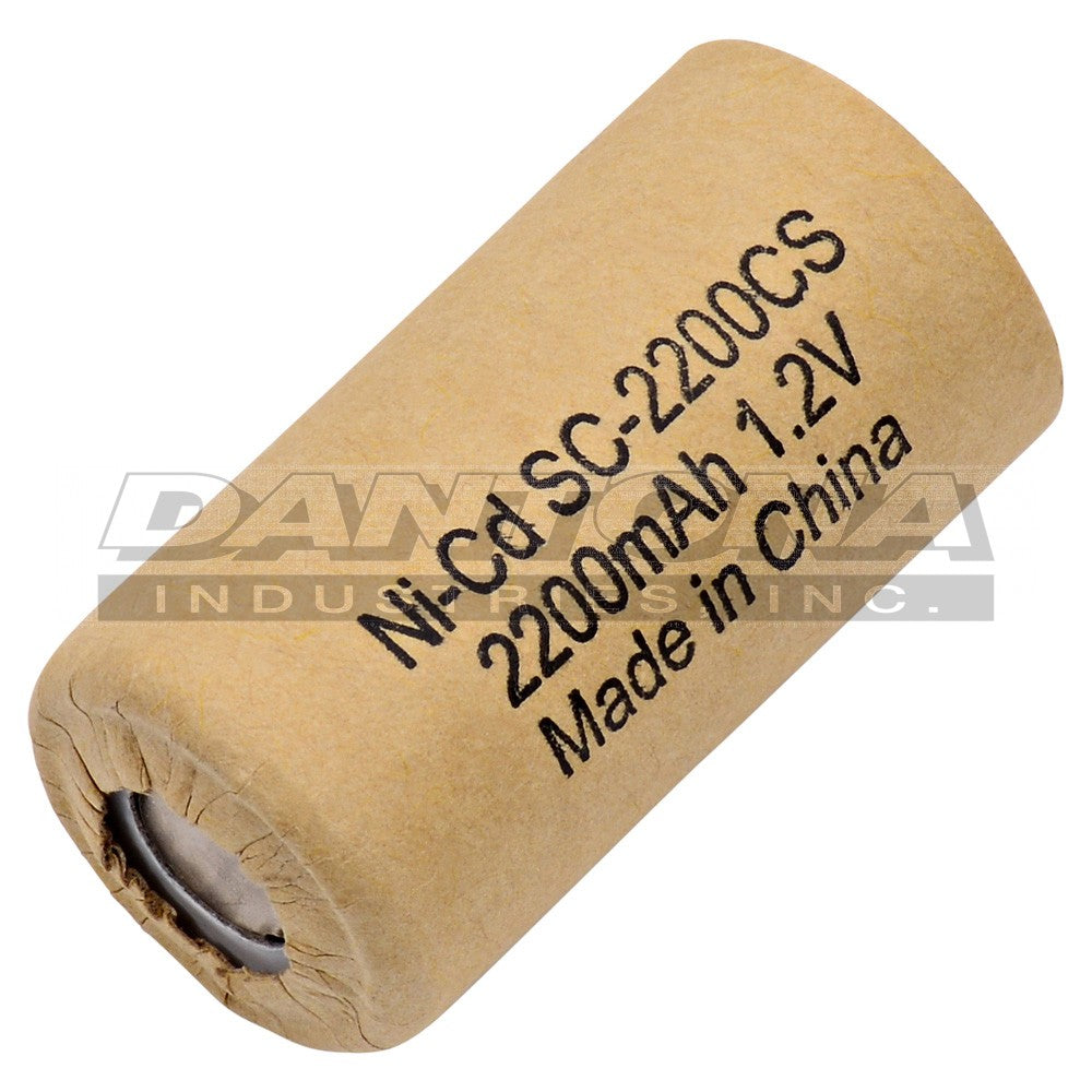 Sub C Rechargeable Flat Top Cell