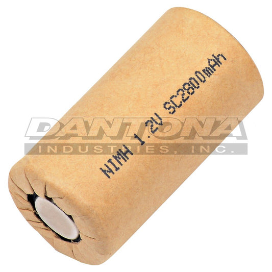 Sub C Rechargeable Flat Top Cell