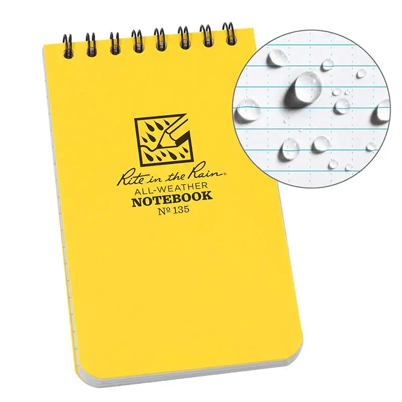 rite in the rain 3x5 notebook